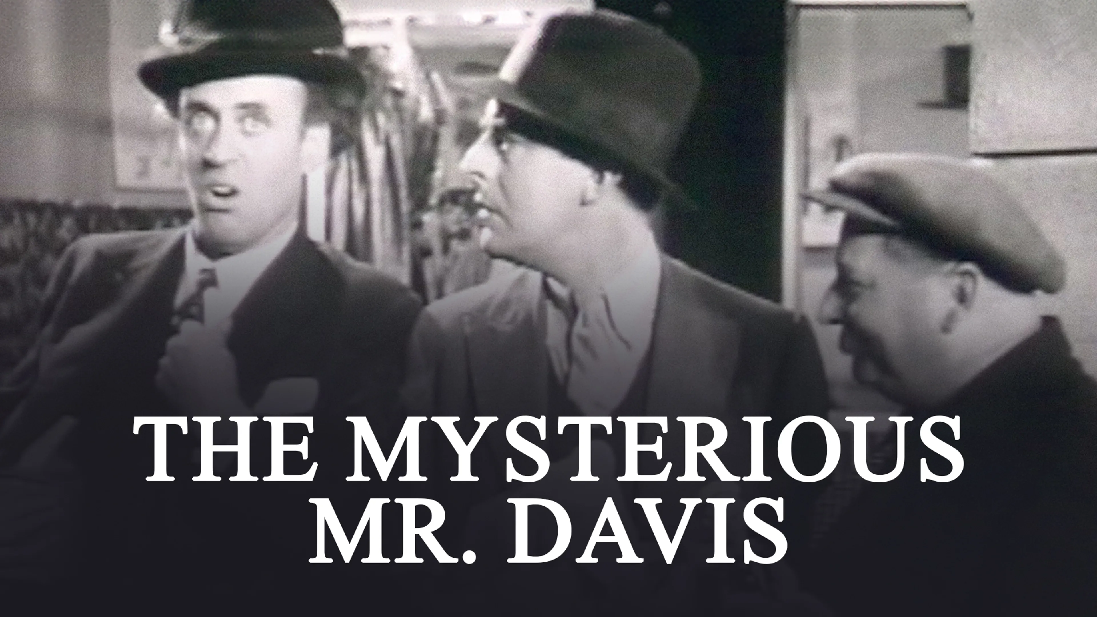 The Mysterious Mr. Davis poster